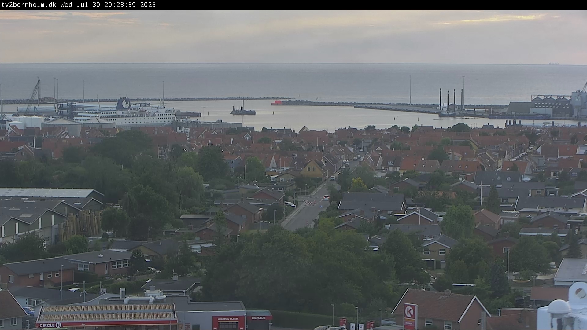 Webcam Rønne, Bornholm, Hovedstaden, Dänemark
