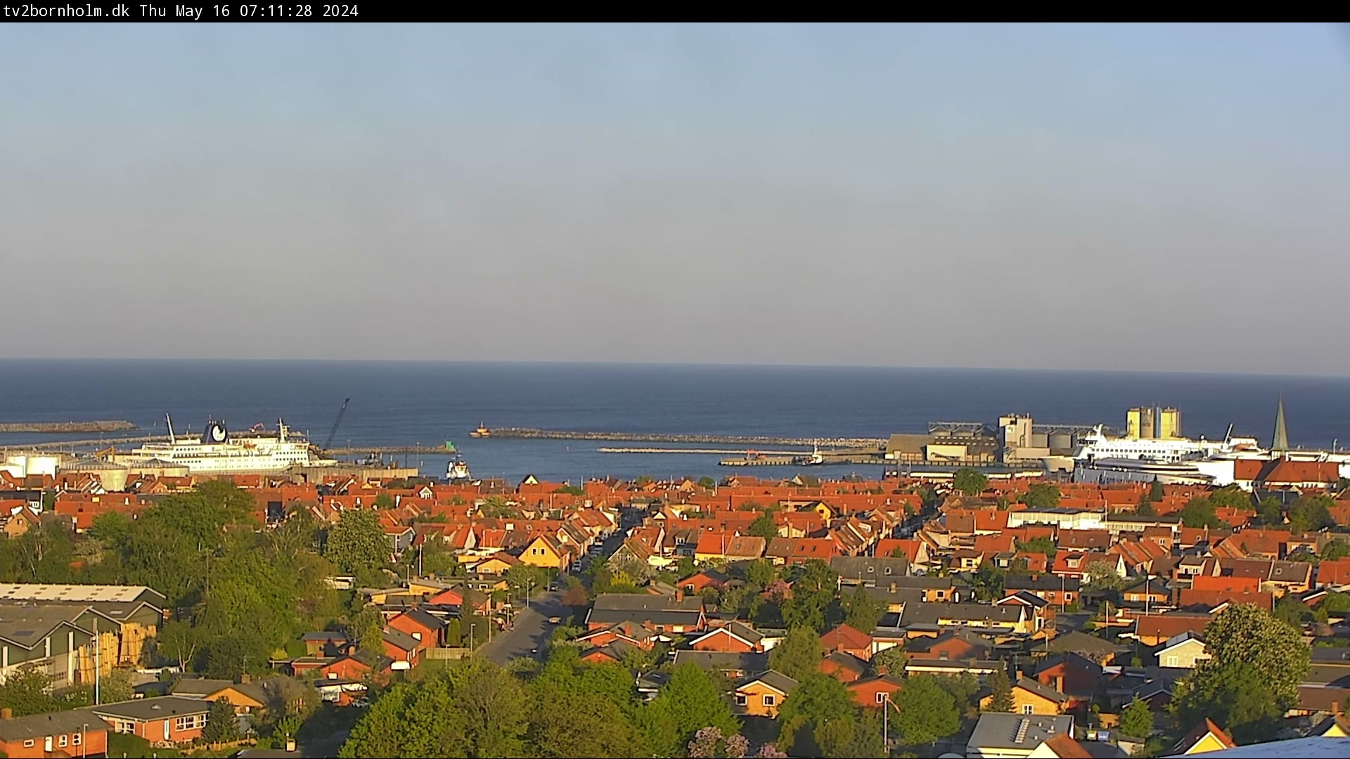 Webcam Rønne, Bornholm, Hovedstaden, Dänemark