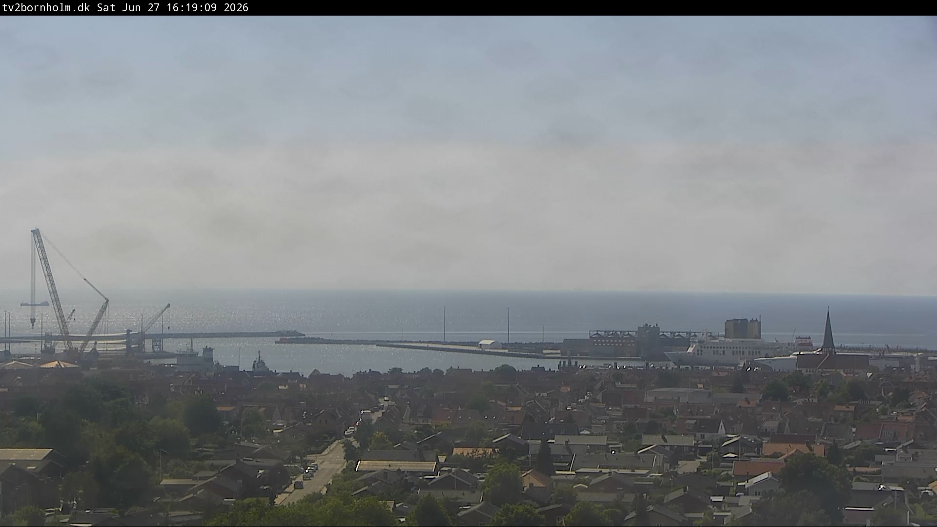 Webcam Rønne, Bornholm, Hovedstaden, Dänemark