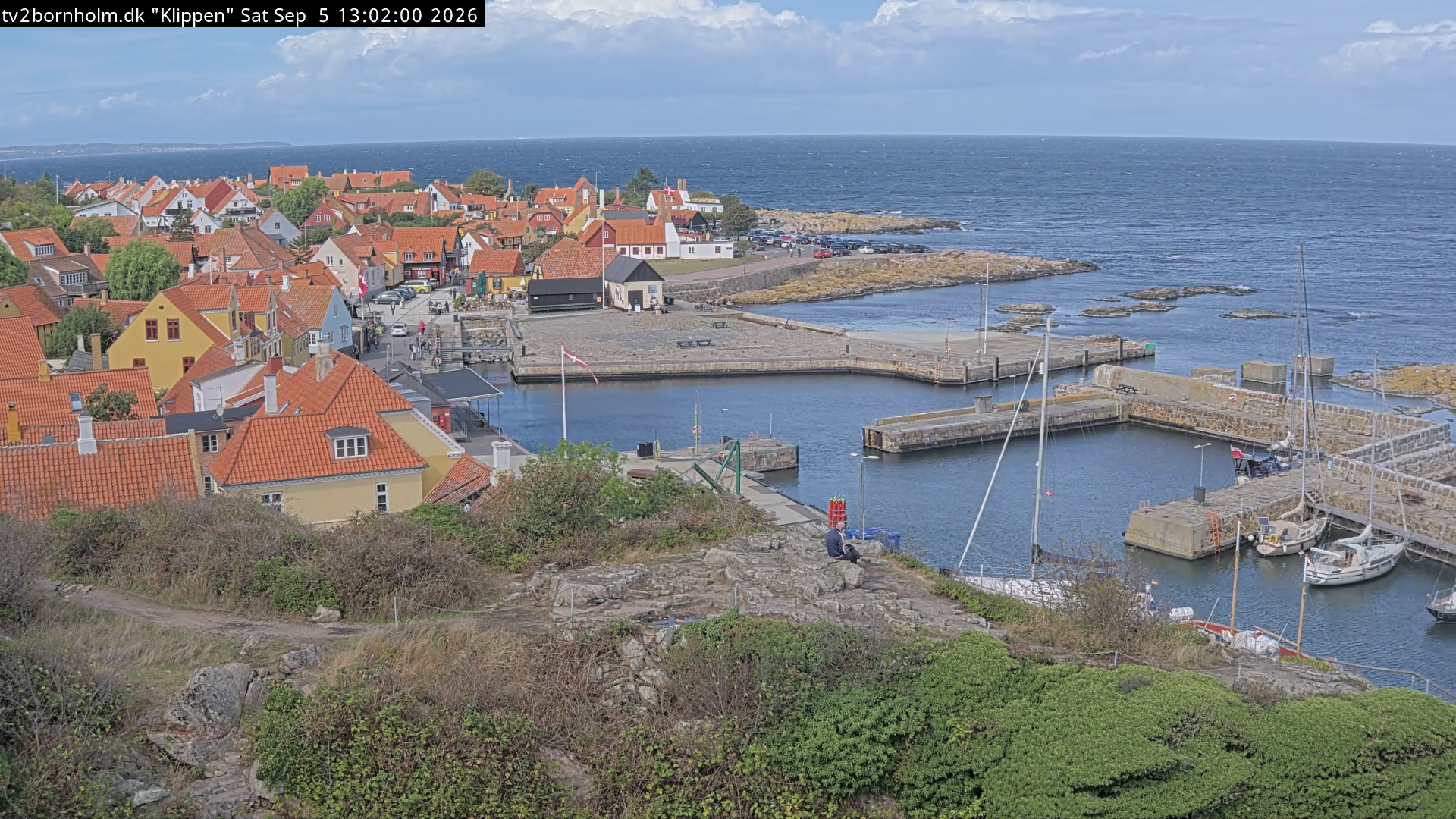 Gudhjem Bornholm Klippen