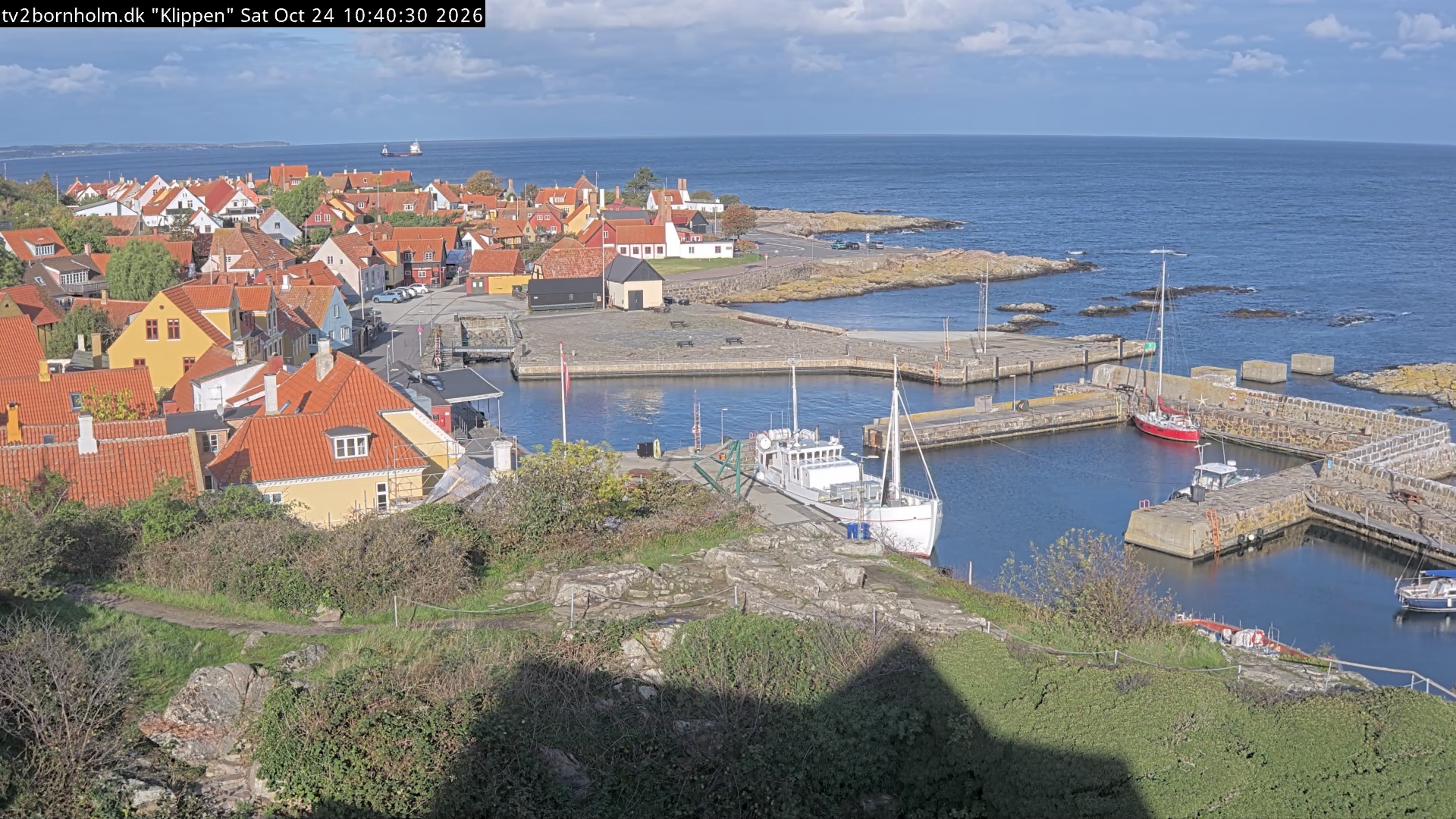 Gudhjem Bornholm Klippen