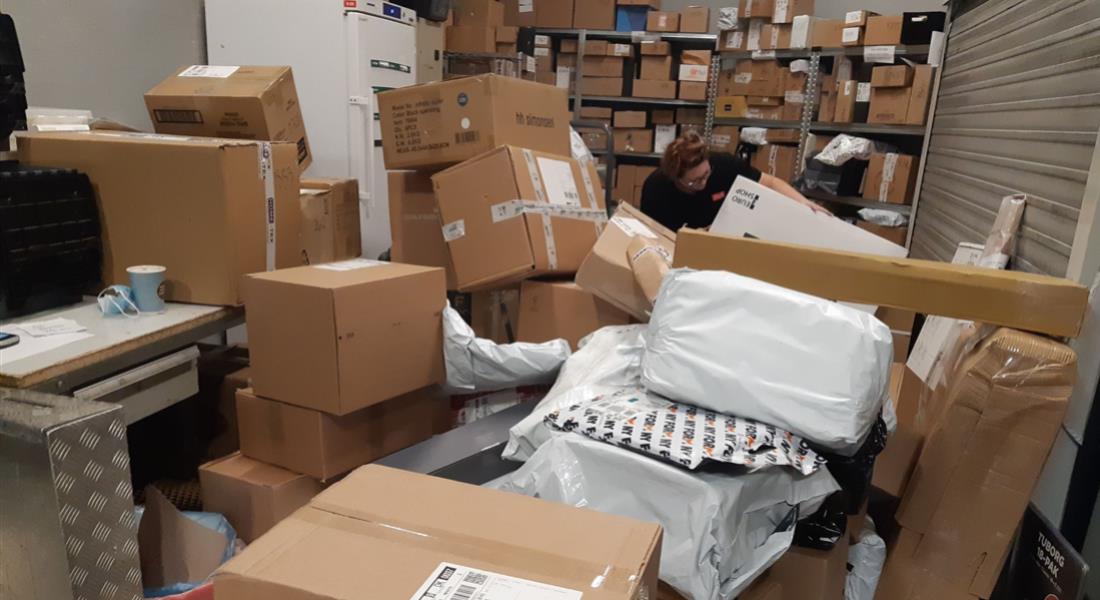 Tålmodighed Helligdom Skaldet Slut med at hente pakker i populær pakkeshop